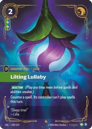 Image of Lilting Lullaby (190/219) - Unleashed Foil