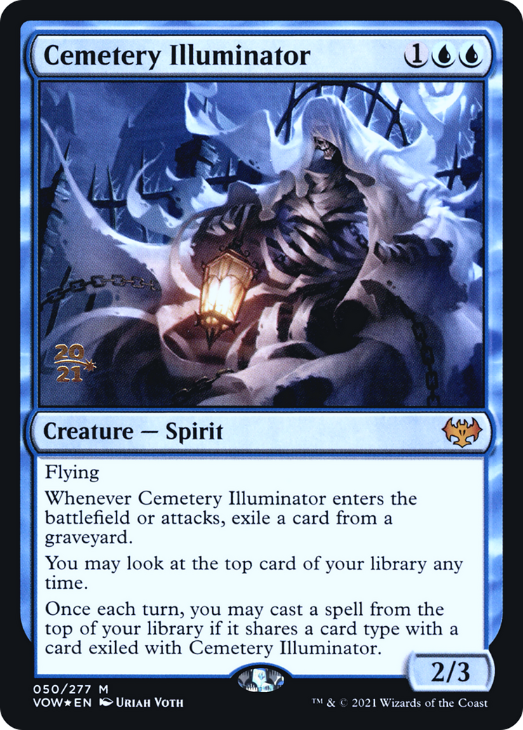 Image of Cemetery Illuminator (PRE-050) - Innistrad: Crimson Vow Promos Foil