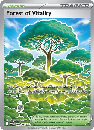 Image of Forest of Vitality 109  - Holofoil ME03 Perfect Order - Ultra Rare