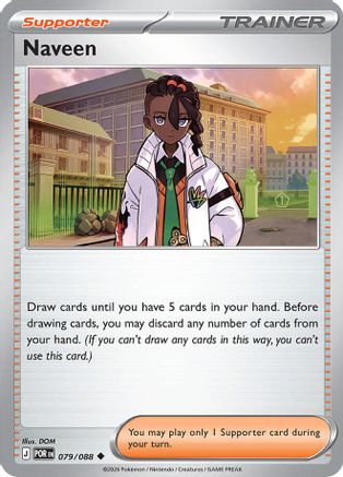 Image of Naveen 079/088  ME03 Perfect Order - Uncommon