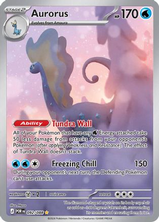 Image of Aurorus 092/088  - Holofoil ME03 Perfect Order - Shiny Rare