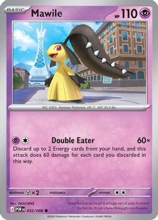 Image of Mawile 032  ME03 Perfect Order - Common