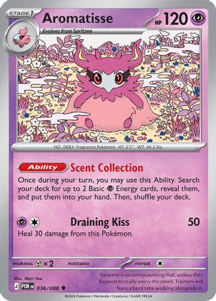Image of Aromatisse 036  - Reverse Holofoil ME03 Perfect Order - Uncommon
