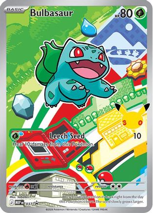 Image of Bulbasaur 037  - Holofoil ME Mega Evolution Promo - Promo