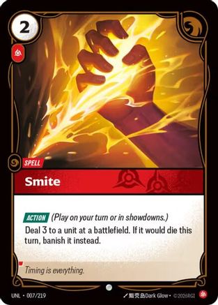 Image of Smite (007/219) - Unleashed