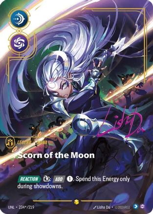 Image of Diana - Scorn of the Moon (Signature) (234*/219) - Unleashed Foil