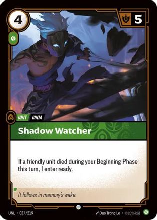 Image of Shadow Watcher (037/219) - Unleashed