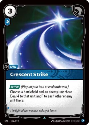 Image of Crescent Strike (072/219) - Unleashed