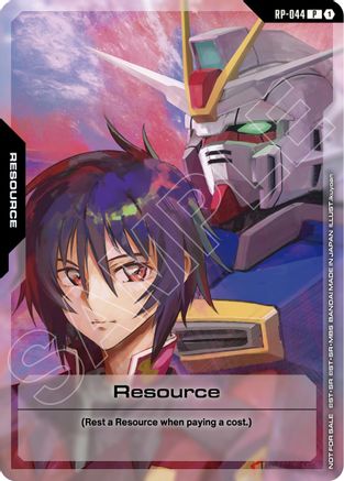 Image of Resource (RP-044) (Mobile Suit Gundam SEED Destiny) (RP-044) - Promotional Resource Tokens Holofoil