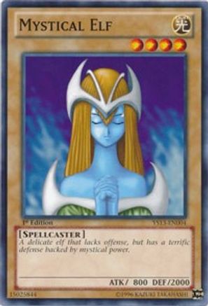 Image of Mystical Elf (YS13-EN004) - Super Starter: V for Victory 1st Edition