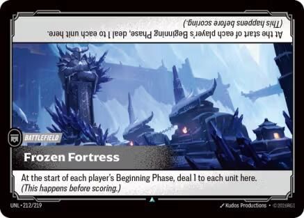 Image of Frozen Fortress (212/219) - Unleashed