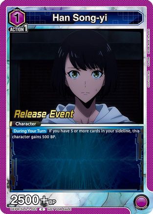 Image of Han Song-yi (001) (UE17BT/SLG-1-001) - UE17BT SOLO LEVELING Release Event Cards