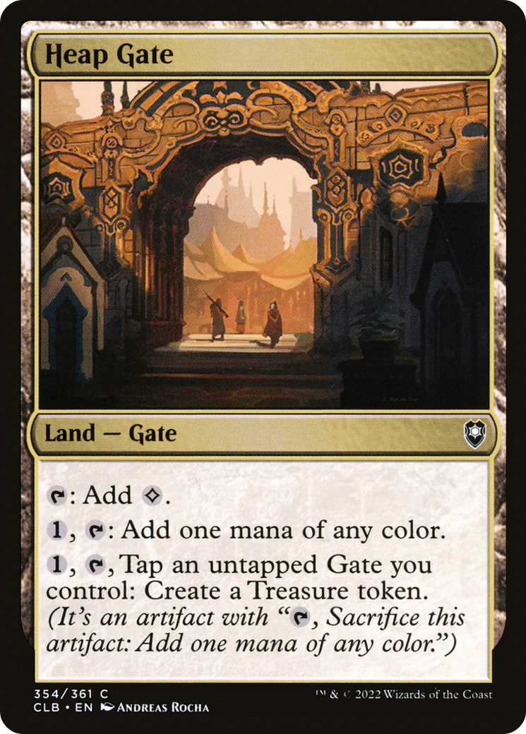 Image of Heap Gate (CLB-354) - Commander Legends: Battle for Baldur's Gate