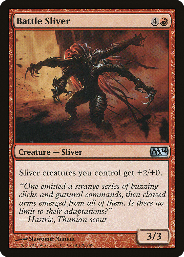 Image of Battle Sliver (M14-128) - Magic 2014