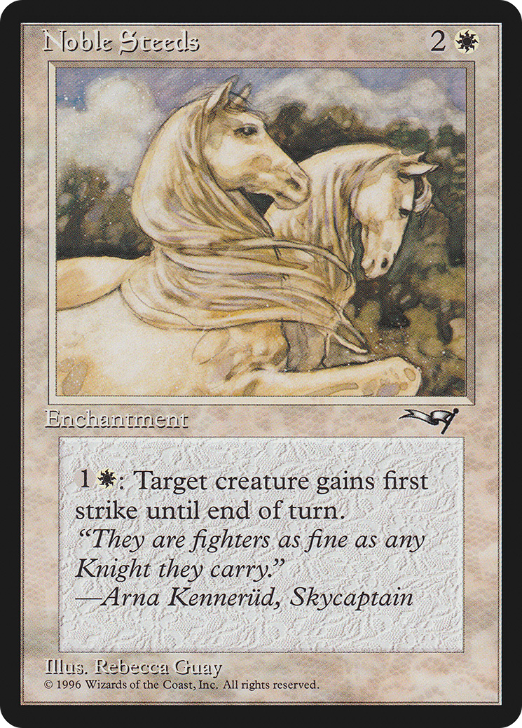 Image of Noble Steeds (ALL-141) - Alliances