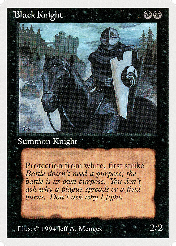 Image of Black Knight (SUM-095) - Summer Magic / Edgar