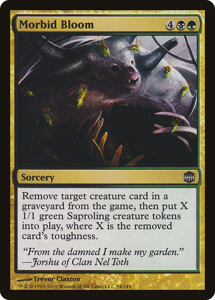 Image of Morbid Bloom (ARB-094) - Alara Reborn Foil