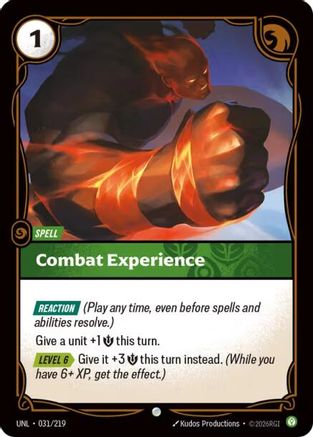 Image of Combat Expertise (031/219) - Unleashed