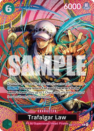 Image of Trafalgar Law (SP) (OP13-031) - Adventure on Kami's Island Foil