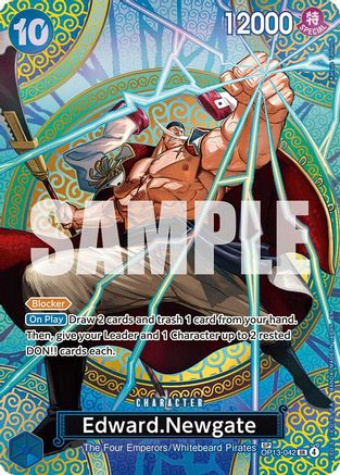 Image of Edward.Newgate (SP) (OP13-042) - Adventure on Kami's Island Foil