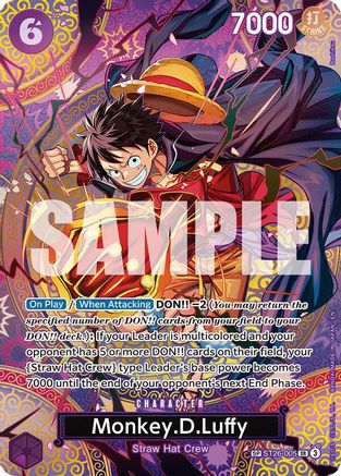 Image of Monkey.D.Luffy (SP) (ST26-005) - Adventure on Kami's Island Foil