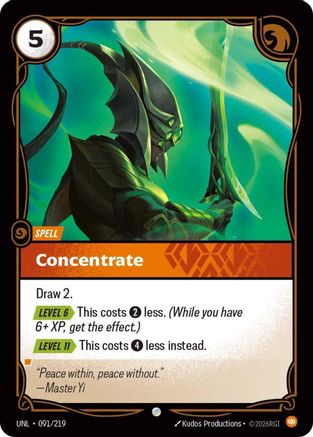 Image of Concentrate (091/219) - Unleashed