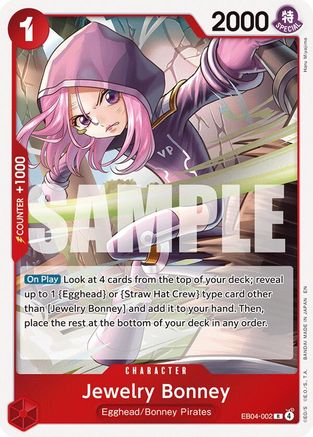 Image of Jewelry Bonney (EB04-002) (EB04-002) - Adventure on Kami's Island Foil