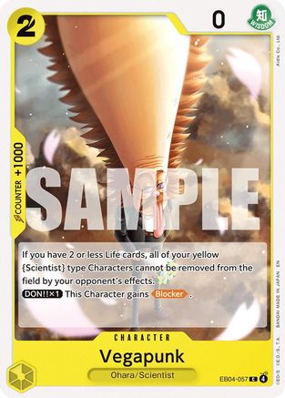 Image of Vegapunk (EB04-057) - Adventure on Kami's Island
