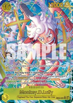 Image of Monkey.D.Luffy (EB04-061) (Alternate Art) (EB04-061) - Adventure on Kami's Island Foil