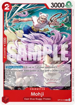 Image of Mohji (OP15-018) - Adventure on Kami's Island