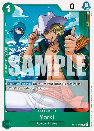 Image of Yorki (OP15-034) - Adventure on Kami's Island