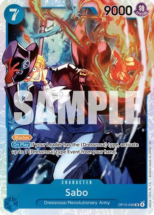 Image of Sabo (OP15-046) - Adventure on Kami's Island Foil