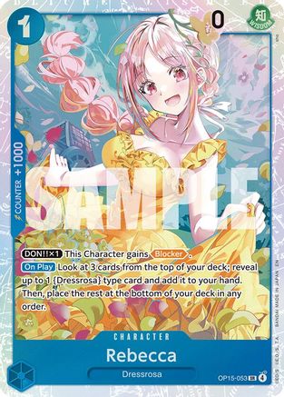 Image of Rebecca (OP15-053) (OP15-053) - Adventure on Kami's Island Foil