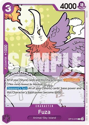Image of Fuza (OP15-070) - Adventure on Kami's Island