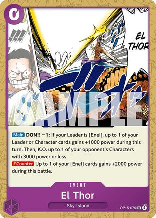 Image of El Thor (OP15-075) - Adventure on Kami's Island