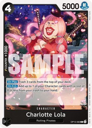 Image of Charlotte Lola (OP15-082) - Adventure on Kami's Island