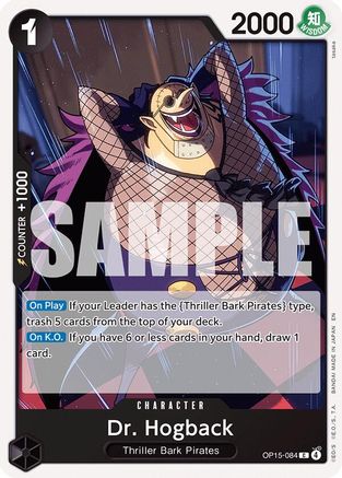 Image of Dr. Hogback (OP15-084) - Adventure on Kami's Island