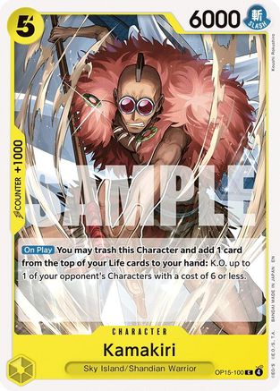 Image of Kamakiri (OP15-100) - Adventure on Kami's Island