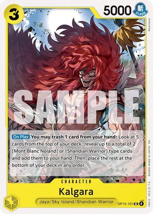 Image of Kalgara (OP15-101) - Adventure on Kami's Island
