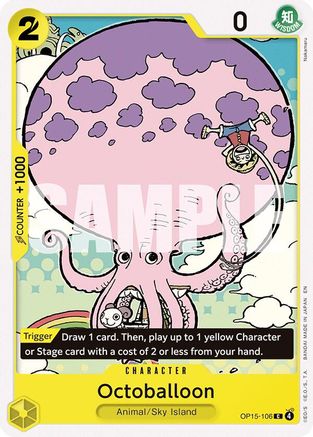 Image of Octoballoon (OP15-106) - Adventure on Kami's Island
