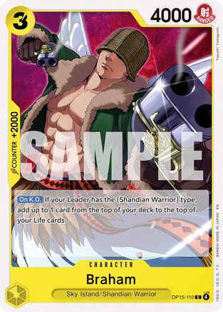 Image of Braham (OP15-110) - Adventure on Kami's Island