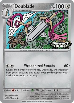 Image of Doublade 067  ME Mega Evolution Promo - Promo