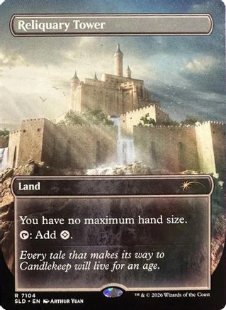 Image of Reliquary Tower (7104) (SLD-7104) - Secret Lair Drop Series