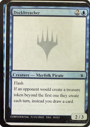 Image of Dockbreacher (UNK-) - Un-Known Event Playtest Cards
