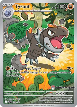 Image of Tyrunt 070  - Pokemon - Holofoil ME Mega Evolution Promo - Promo