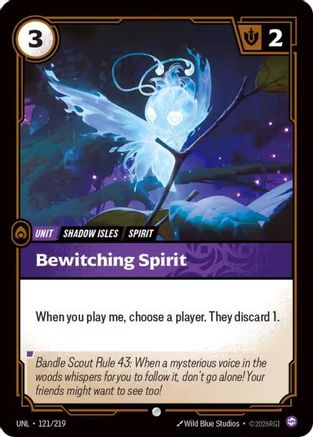 Image of Bewitching Spirit (121/219) - Unleashed