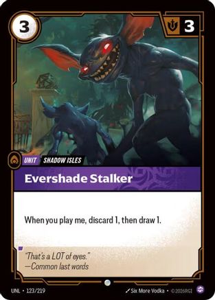 Image of Evershade Stalker (123/219) - Unleashed