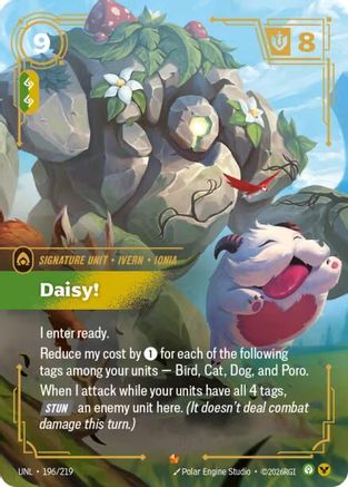 Image of Daisy! (196/219) - Unleashed Foil