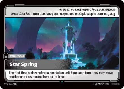 Image of Star Spring (215/219) - Unleashed Foil