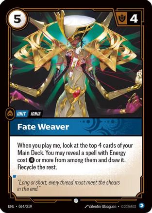 Image of Fate Weaver (064/219) - Unleashed